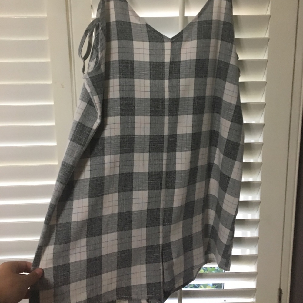 Cute Plaid Romper